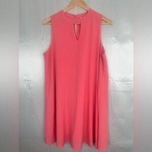 She + Sky Coral‎ Sleeveless Aline Dress Size Large